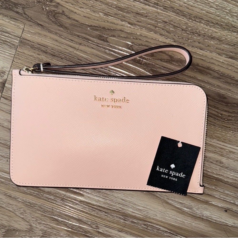 Kate Spade Blush Pink Wristlet Clutch